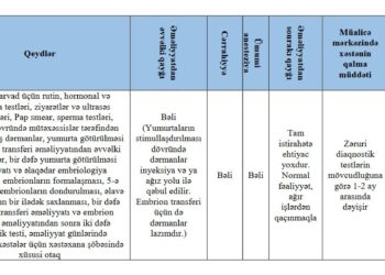 Ən Geniş və Münasib Qiymətə Mikroinyeksiya (ICSI) Müalicə Paketi 2025